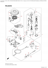 561B  -  Opt:starting  Motor  (Manual  Starter) (M-Starter: (561B - :  ( ) (   :)