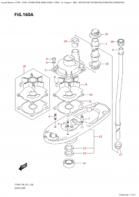 160A - Water Pump (Dt40W:p40,Dt40W:p90,Dt40Wr:p90) (160A -   (Dt40W: p40, Dt40W: p90, Dt40Wr: p90))