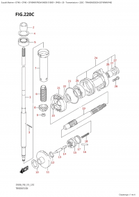 220C - Transmission (Dt40Wr:p40) (220C -  (Dt40Wr: p40))