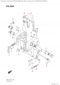 335C - Clamp Bracket (Dt40Wr:p40) (335C -   (Dt40Wr: p40))