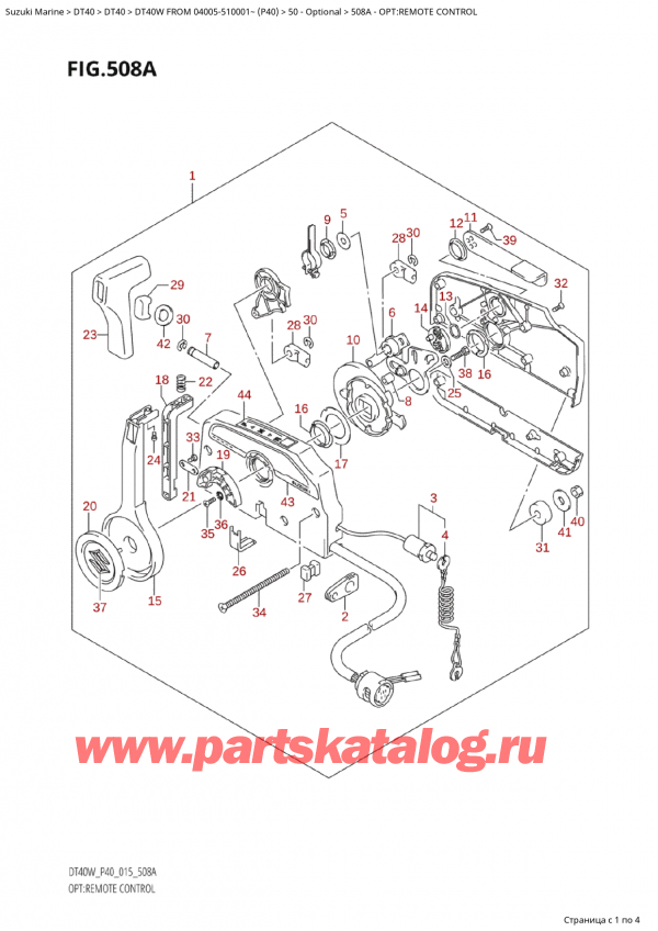   ,   , Suzuki Suzuki DT40W S / L FROM 04005-510001~ (P40 015) , :  