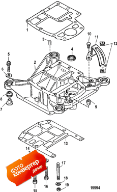 Adapter Plate (upper) (Adapter �������� (������� ))