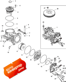 Air Compressor Components 250, Sn# 1b885131 And Below (Air Compressor Components 250, Sn# 1b885131 � ����)
