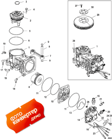 Air Compressor Components, Sn# 1b885131 And Below (Air Compressor Components, Sn# 1b885131 � ����)