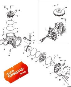 Air Compressor Components, Sn# 1b885132 And Up (Air Compressor Components, Sn# 1b885132 � ����)