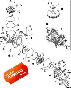 Air Compressor Components, Sn# 1b885132 And Up (Air Compressor Components, Sn# 1b885132 � ����)