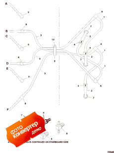 Bleed System (port) (s/n-0g485989 & Up) (Bleed System (port) (s / n-0g485989 & ����))