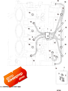 Bleed System (starboard) (s/n-0g437999 And Below) (Bleed System (starboard) (s / n-0g437999 � ����))
