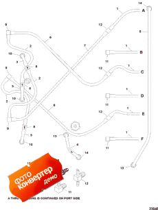 Bleed System (starboard) (s/n-0g485989 & Up) (Bleed System (starboard) (s / n-0g485989 & ����))