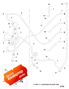 Bleed System (starboard) (s/n-0g485989 And Up) (Bleed System (starboard) (s / n-0g485989 � ����))