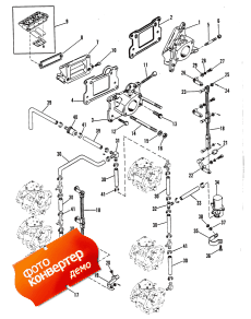 Carburetor Plate And Reed Block  (serial #d000750 And Above) (���������� �������� � Reed Block (serial #d000750 � ����))