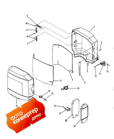 Cowls And Front Cover (Cowls � �������� ������)