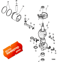 Crankshaft And Piston And Conn Rods (�������� � ������� � Conn ����s)