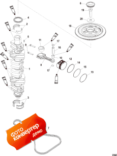 Crankshaft, Pistons And Connecting Rods (��������, ������ � �����)