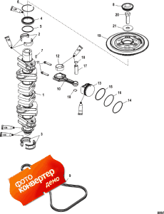 Crankshaft, Pistons And Connecting Rods (��������, ������ � �����)