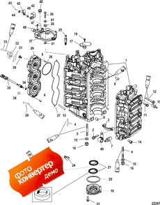 Cylinder Block And End Cap (���� �������� � End ��������)