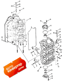 Cylinder Block And End Caps (���� �������� � End ��������s)