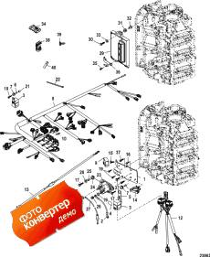 Electrical Plate Assembly, Serial Number 1b490865 And Below (��������� �������� Assembly, �������� ����� 1b490865 � ����)