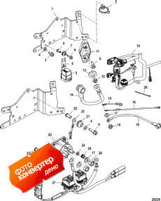 Electrical Plate Assembly, Serial Number 1b490866 And Up (��������� �������� Assembly, �������� ����� 1b490866 � ����)
