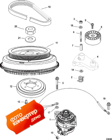 Flywheel/alternator (������� / �����������)