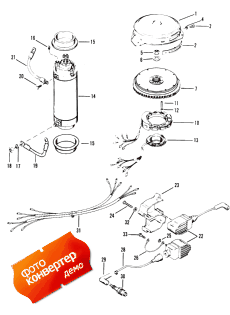 Flywheel, Starter Motor And Ignition Coils (�������, ��������� �������� � ������� ���������s)