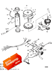 Flywheel, Starter Motor And Ignition Coils (�������, ��������� �������� � ������� ���������s)