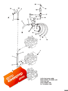 Fuel Lines (non Oil Injection) (������������� (�� Oil Injection))