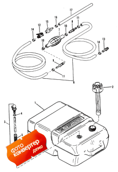 Fuel Tank And Line (plastic - 6.6 Gallon) (��������� ��� � Line (����������� - 6.6 ������))