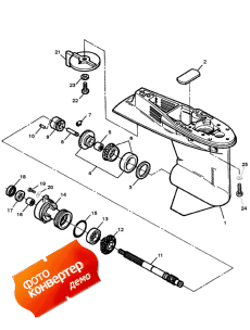 Gear Housing Assembly (������ ������� ������� � �����)