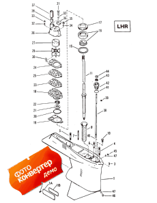 Gear Housing (drive Shaft) (lhr) (�������� ������ (������ ���� ��������) (lhr))