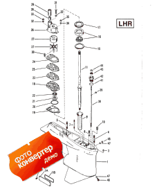 Gear Housing (drive Shaft)lhr 4-hole Water Pick-up (�������� ������ (������ ���� ��������) lhr 4-hole Water Pick-����)