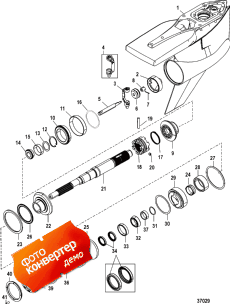 Gear Housing, Propeller Shaft (������ ���� �������� �����)