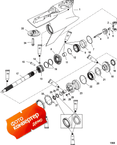 Gear Housing, Propeller Shaft-standard-sportmaster (������ ���� �������� �����-��������-sportmaster)
