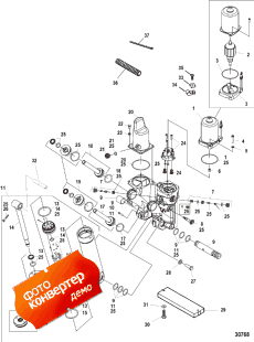 Power Trim Components (cast Pump Housing) (���������� ��������� ������� (cast ����� ������))