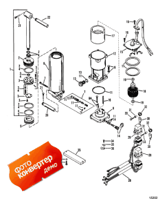 Power Trim Components, Single Ram (0d252460 And Below) (���������� ��������� �������, Single Ram (0d252460 � ����))