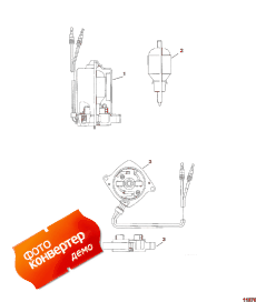 Power Trim Motor (removable Pump Housing) (Power trim Motor (removable ����� ������))