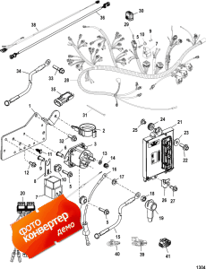 Solenoid Plate (serial Number 0t979999 And Below) (Solenoid �������� (�������� ����� 0t979999 � ����))