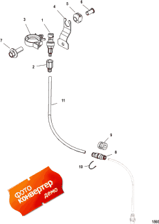 Speedometer Pickup (serial Number 0t979999 And Below) (��������� Pick���� (�������� ����� 0t979999 � ����))