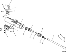 Steering Cylinder, Hydraulic Power Steering (������� ������� �������, Hydraulic Power ������� �������)