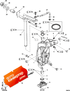 Swivel Bracket And Steering Arm (���������� ��������� � ������� ������� �����)