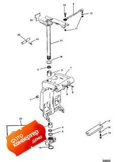 Swivel Bracket And Steering Arm (���������� ��������� � ������� ������� �����)