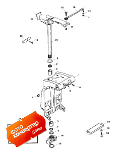 Swivel Bracket And Steering Arm (���������� ��������� � ������� ������� �����)
