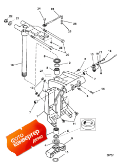 Swivel Bracket And Steering Arm (���������� ��������� � ������� ������� �����)