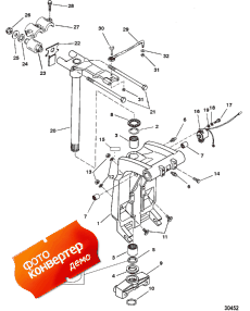 Swivel Bracket And Steering Arm (���������� ��������� � ������� ������� �����)