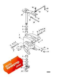 Swivel Bracket (short/offshore) (���������� ��������� (short / offshore))