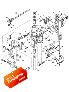 Swivel Bracket/stern Brackets (manual Tilt Models) (���������� ��������� / ��������� ������s (������ Tilt Models))