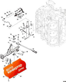 Throttle Lever And Shift Shaft (����� �������� � ������������� ���)