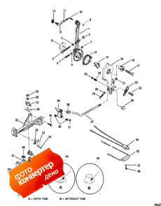 Throttle Lever And Shift Shaft (����� �������� � ������������� ���)