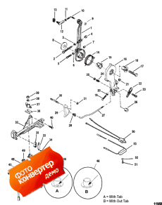 Throttle Lever And Shift Shaft (����� �������� � ������������� ���)