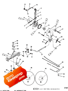 Throttle Lever And Shift Shaft (����� �������� � ������������� ���)